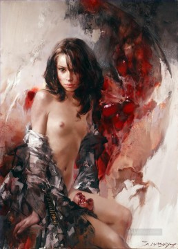 Desnudo Painting - Pretty Woman ISny 14 Desnudo impresionista